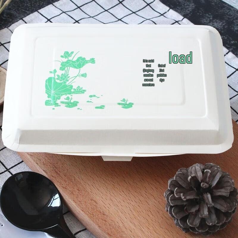 Disposable Takeaway Food Container with Lid