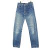 90s 505 Old Button Back 436 Orange Tab Denim Pants W30 Blue Men's Used