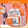 Cute And Functional Nylon Kids Backpack For School With Cartoon Print And Comfortable Shoulder Straps