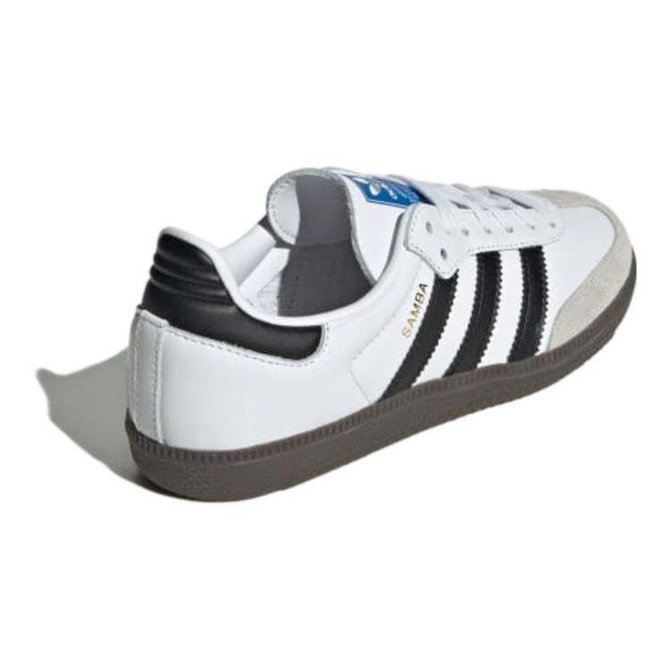 adidas Samba OG J White Black Gum Kids Sneakers Cloud-White Core-Black IE3675