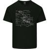 Men's Biology & Microscope Lightweight Cotton T-Shirt