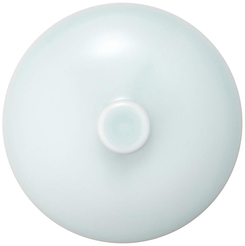 Hakusan Porcelain Sencha X SAWA Hasami Made In Japan Lid, Blue-and-White Glaze, (approx.) 8.5 2.5cm, Ware,