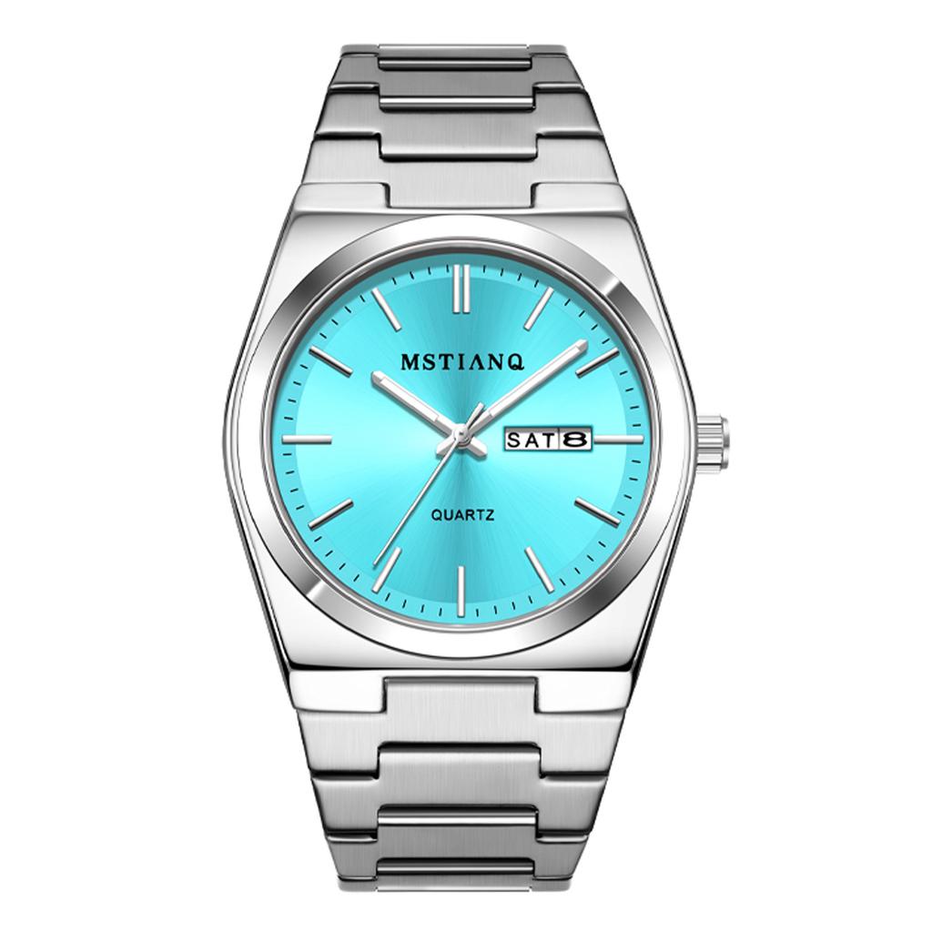 Simple Watch Men'S Fashion Non-Mechanical Quartz Watch Steel Belt Men'S Business Steel Belt Watch