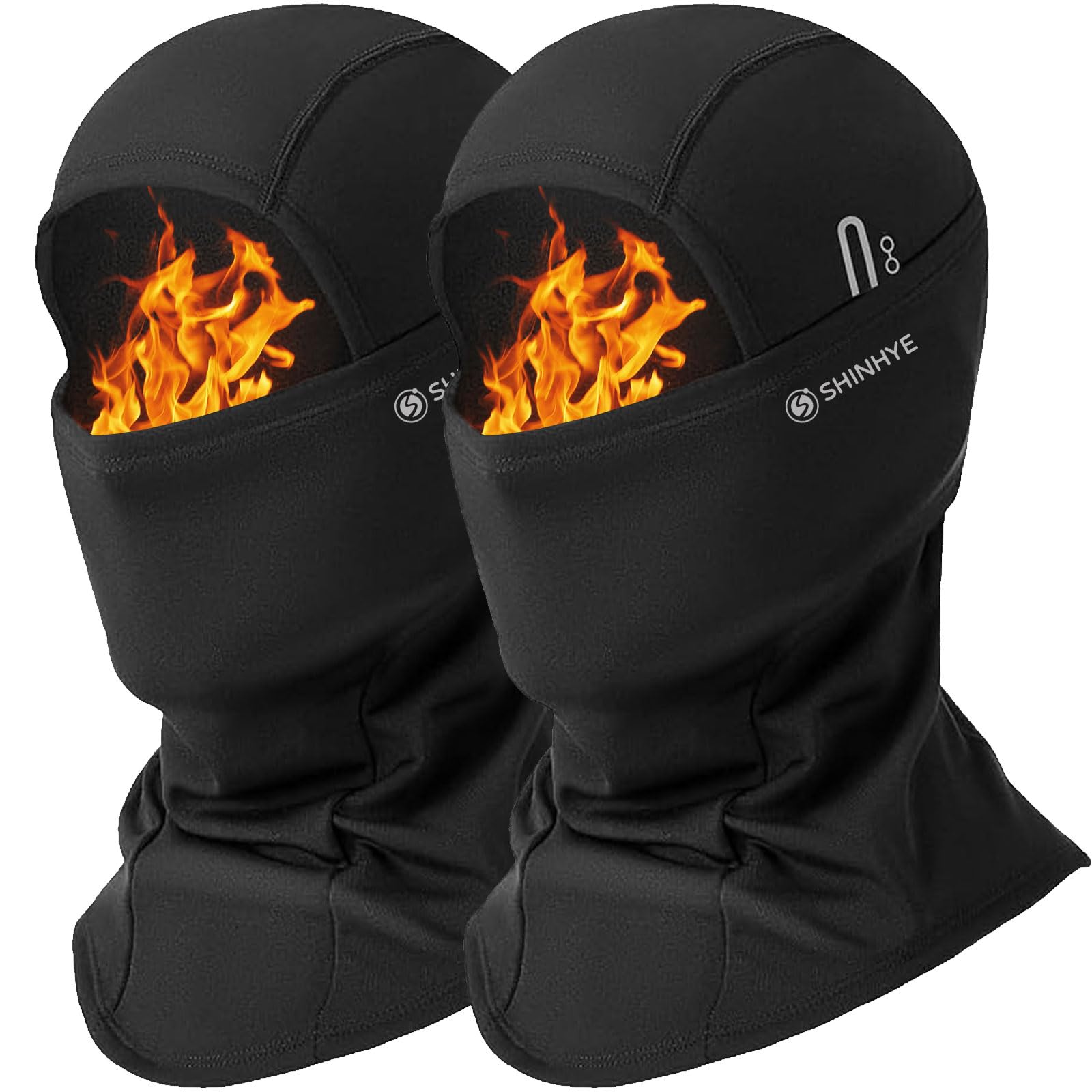 

Балаклава ShinHye, грелка для шеи для холода с очками, идеально подходит для и других видов спорта и активного отдыха, комплект с очками, зимняя, защита,