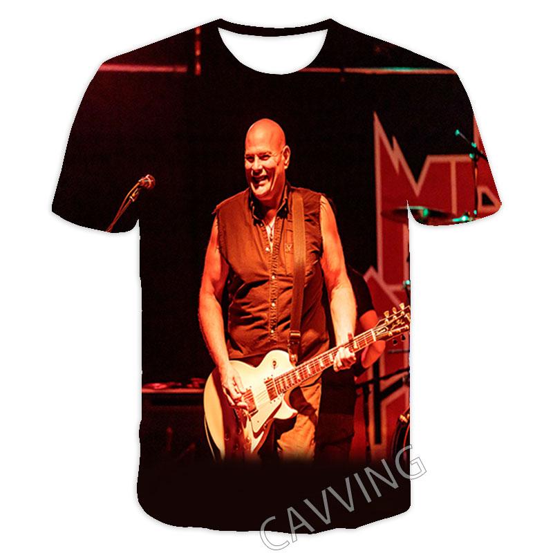 New Fashion Women/Men's 3D Print  Metal Church Rock   Casual T-shirts  Hip Hop Tshirts Harajuku Styles Tops Clothing