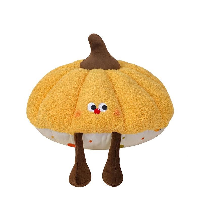 Cartoon Pompoen Pluche Speelgoed Kussen Schattige Pompoen Pluche Speelgoed Zacht Gevuld Planten Pluche Kussen Bank Stoel Kussen Meisjes Cadeaus 40cm