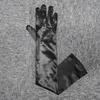 1 Pair Smooth Satin Long Gloves Silky Material Fancy Dress Gloves Wedding Dress Photography Accessories