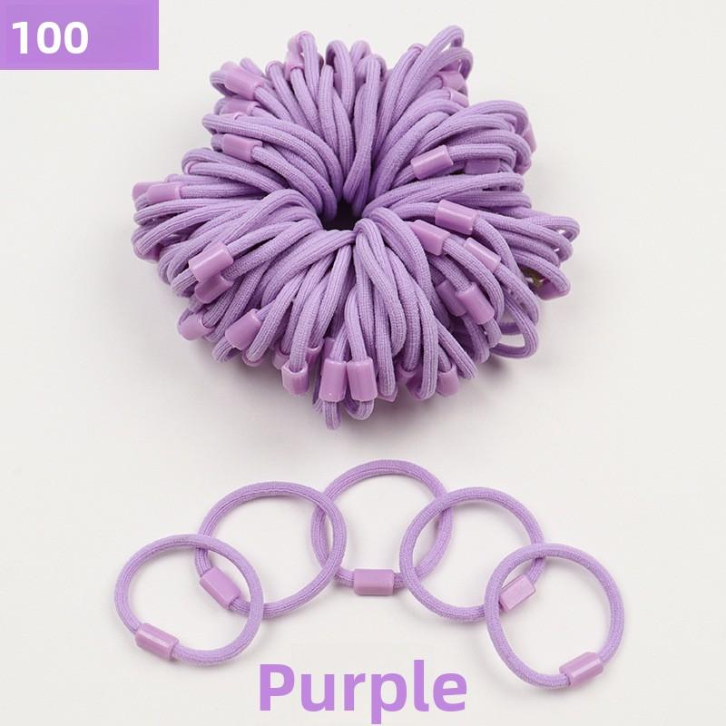 100 Nylon Small Rubber Bands Are Used for Attaching and Fastening Hair Ties Headwear and Headband Materials