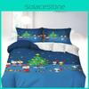 Snoopy Bedding Set With Active Dye Printing And Brushed Fabric For Bedroom Decor