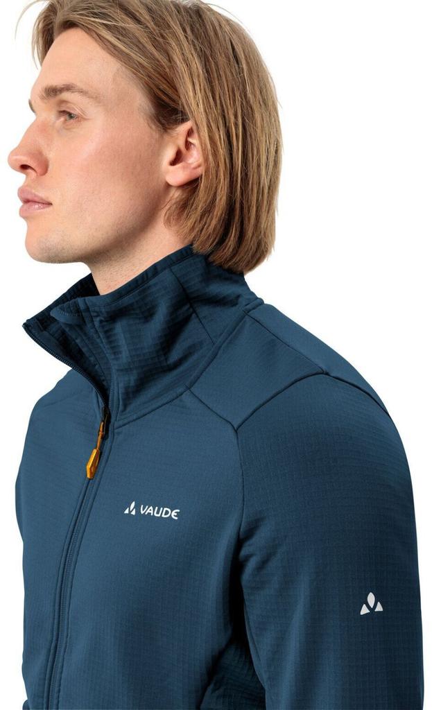 Jacket VAUDE Men's Monviso Fleece FZ Jacket II Baltic Sea Uni