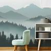 Fun-L037 Misty Forest Bedroom Living Room Home Background Wall Landscaping Decorative Wall Stickers