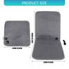 4 Zone Uniform Heating Seat Cushions USB for Comfortable Warmth in Back Waist and Legs During Outdoor Use