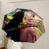 1pc Wicked Automatic Folding Umbrella, Portable Collapsible Design, Casual Outdoor Accessory L1127035