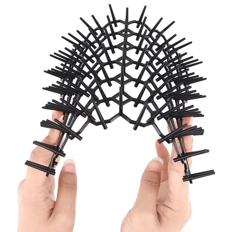 Cat Scat Mat 12Pcs Cat Scat Mat With Spikes Outdoor Outdoor Garden Fence Animal Barrier Cat Repellents Indoor Furniture Cat Scat