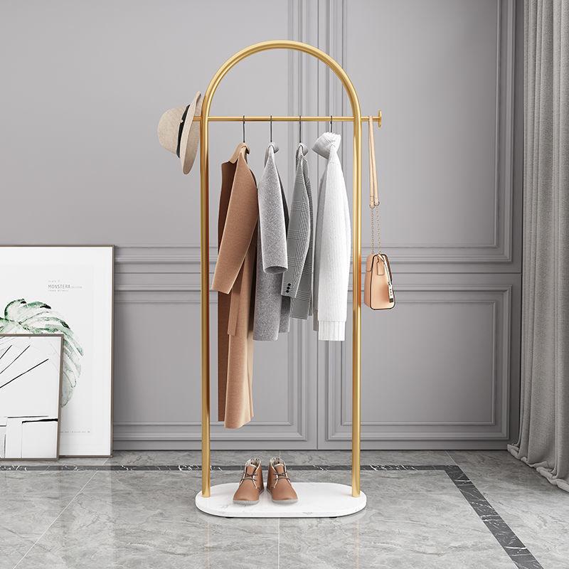 Floor-Standing Multifunctional Clothes Rack for Bedroom and Living Room