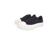 Alexander McQueen Deck Plimsoll Lace-Up Trainers 'Black White' Men's 707680W4MV71070