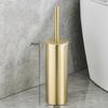 Badezimmer Toilettenbürstenhalter Set Edelstahl Schwarz Quadratisch Reinigungsgeräte Vertikale Toilettenbürste Badezimmer Reinigungszubehör