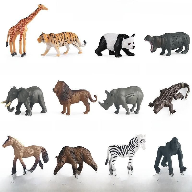 Realistic Farm And Ranch Plastic Figurine Set Detailed Farmer Models