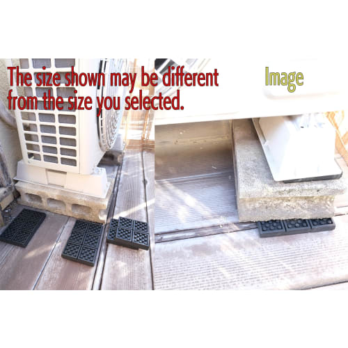 YNAK Anti-Vibration Rubber Mat for Pianos, Speakers, Outdoor Units, and Other Household Appliances, Reduces Vibration and Chattering, Provides Stabili