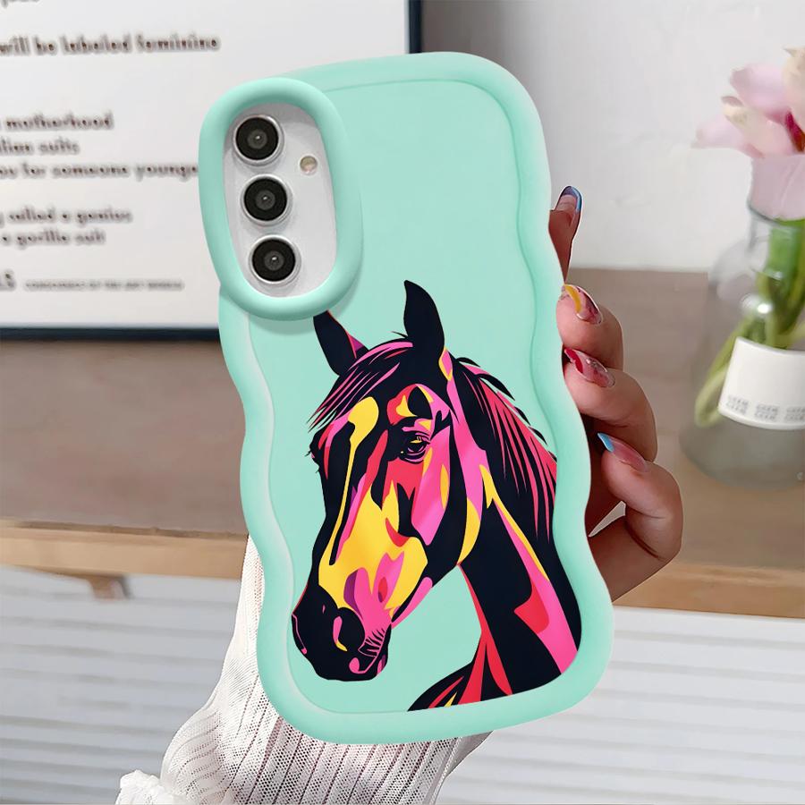 

Cool Horse Soft Phone Cover Case for Samsung Galaxy A52 A21s A16 A14 A13 A15 A11 A12 A22 A03 A23 A53 A04 A33 A05 A06 Galaxy A14
