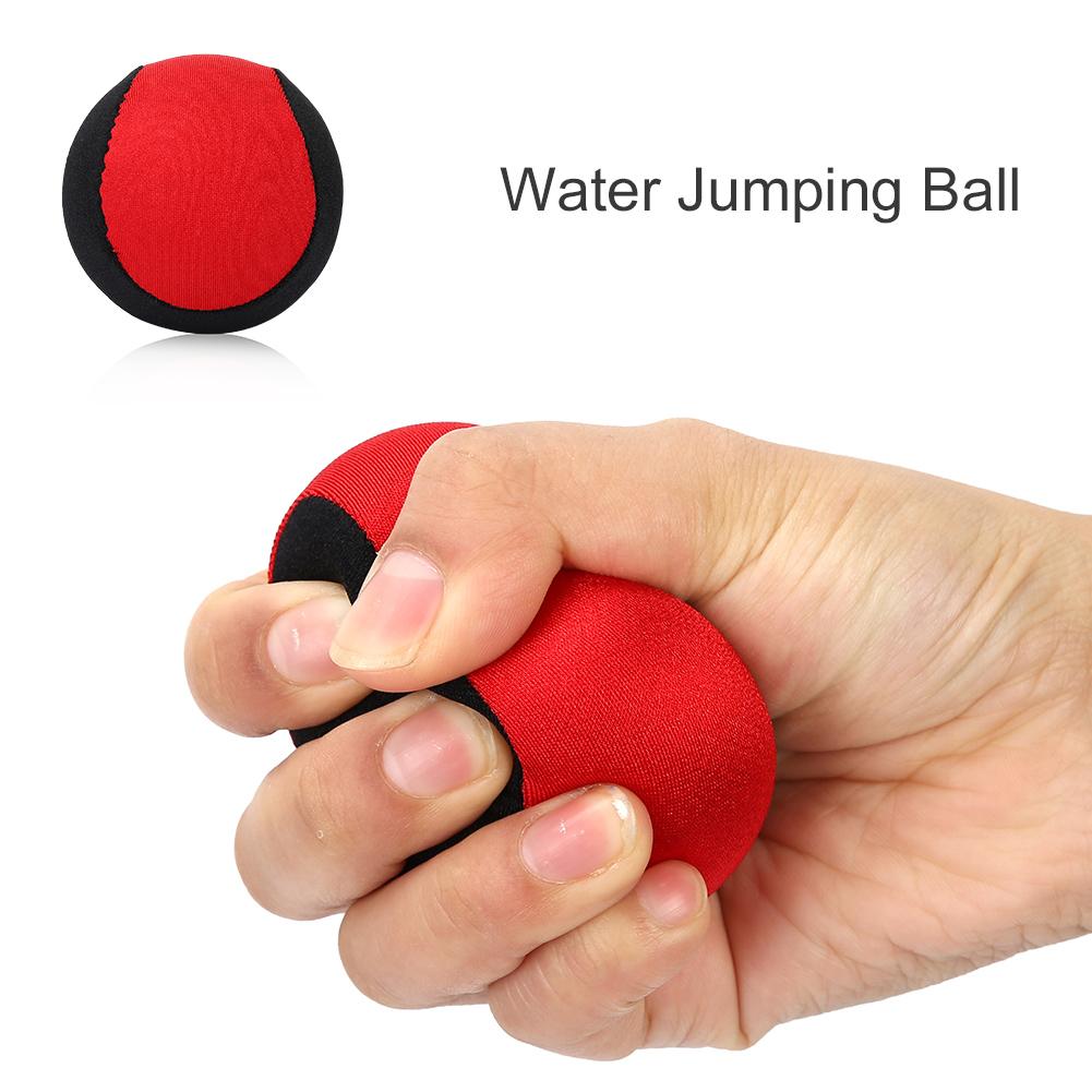 Water Bouncing Outdoor Pool Bch Bouncing Sports Game Toy for Family Friends Black+Blue