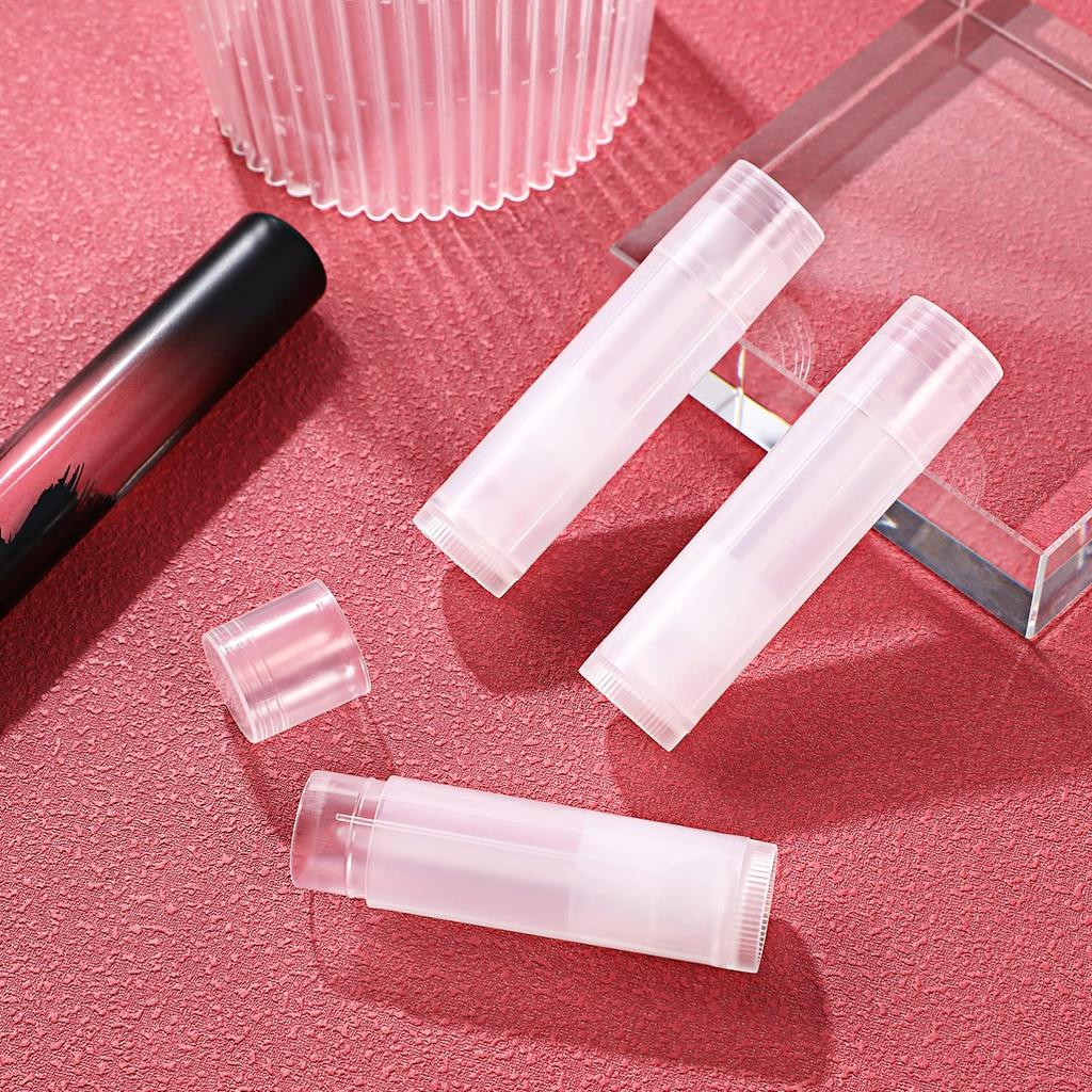 Frcolor Lip Balm Lip Balm Lipstick Lip Lip Lip Lipstick Cosmetic Empty 25 Pieces Tube, Tube, Tube, Container, Case, Tube, Transparent, Retractable,
