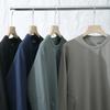 Tengu Family Men's Casual Knit Round Neck Long Sleeve Hoodie