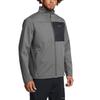 Under Armour Jackets Men's Gray Stand Collar Moderate Straight Fit 1371586-025