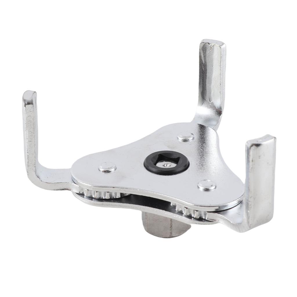 Car Truck Adjustable Two Way Oil Filter Key Wrench Tool with 3 Jaw Repair Removal Tool