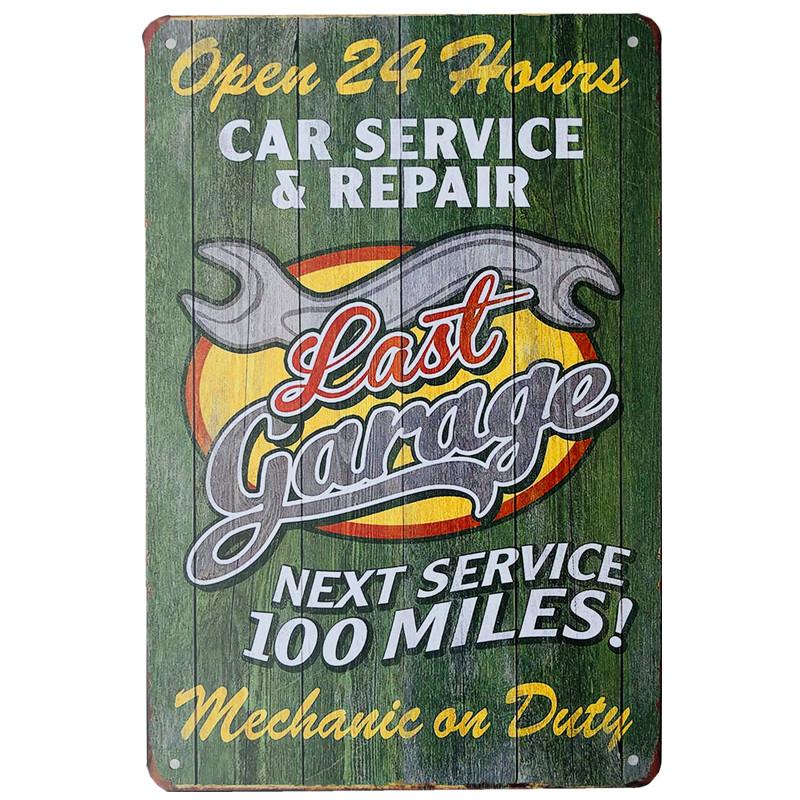 Vintage Dad Garage Tool Metal Tin Signs Oil Bar Rustic Plaque Wall Art Posters Man Cave Pub Retro Wall Decor Iron Plate Painting