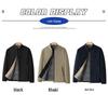 Jeanswest Men's Stand-Collar Casual Jacket