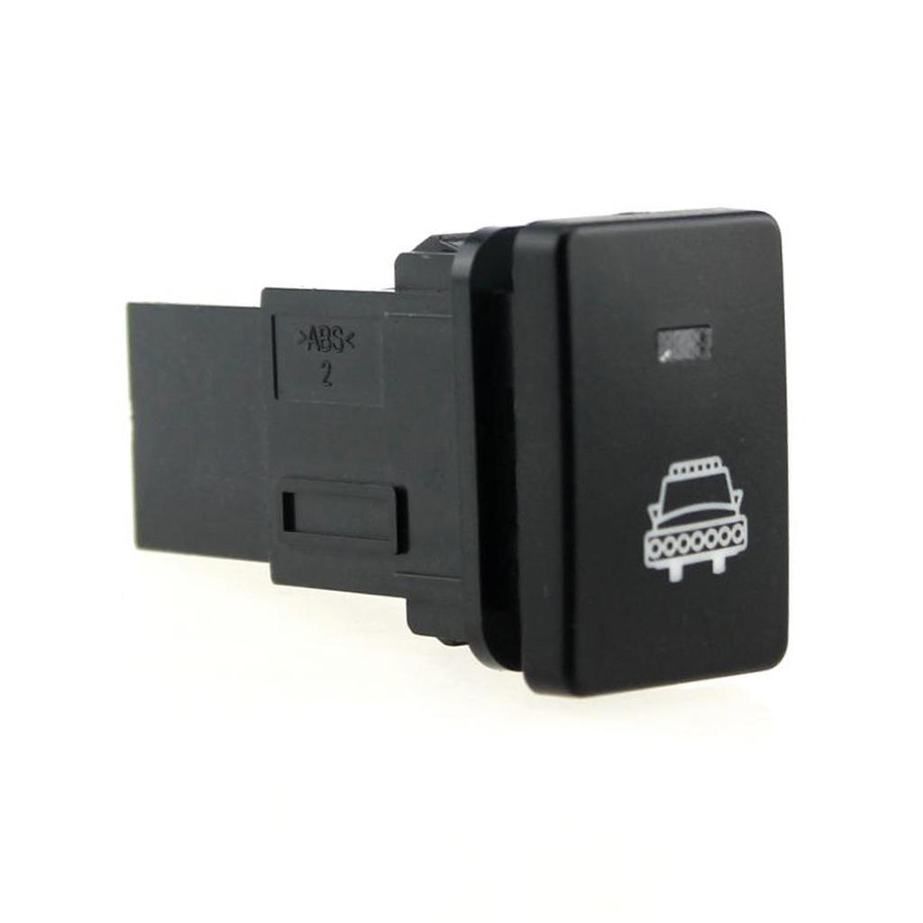 Car 12V Push Button Switch With Headlight Pattern For Camry