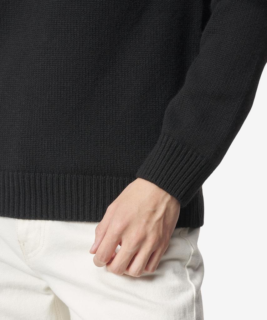 SAINT LAURENT Cashmere Sweater - Black / 603087Yalj21000