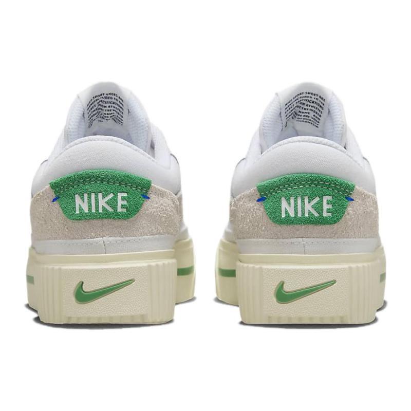 Nike Court Legacy White Stadium Green Women's  Sneakers  FJ5483-100