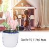 Mini 1/12 Păpușă Casă de Păpuși Plantă Drăguță Lotus Floare Miniatură Model Accesoriu Decor Acasă