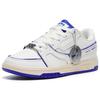 New Anta Life Collection Anti Slip And Wear Resistant Lightweight Low Top Skateboard Shoes Women's White Blue 122248026-3