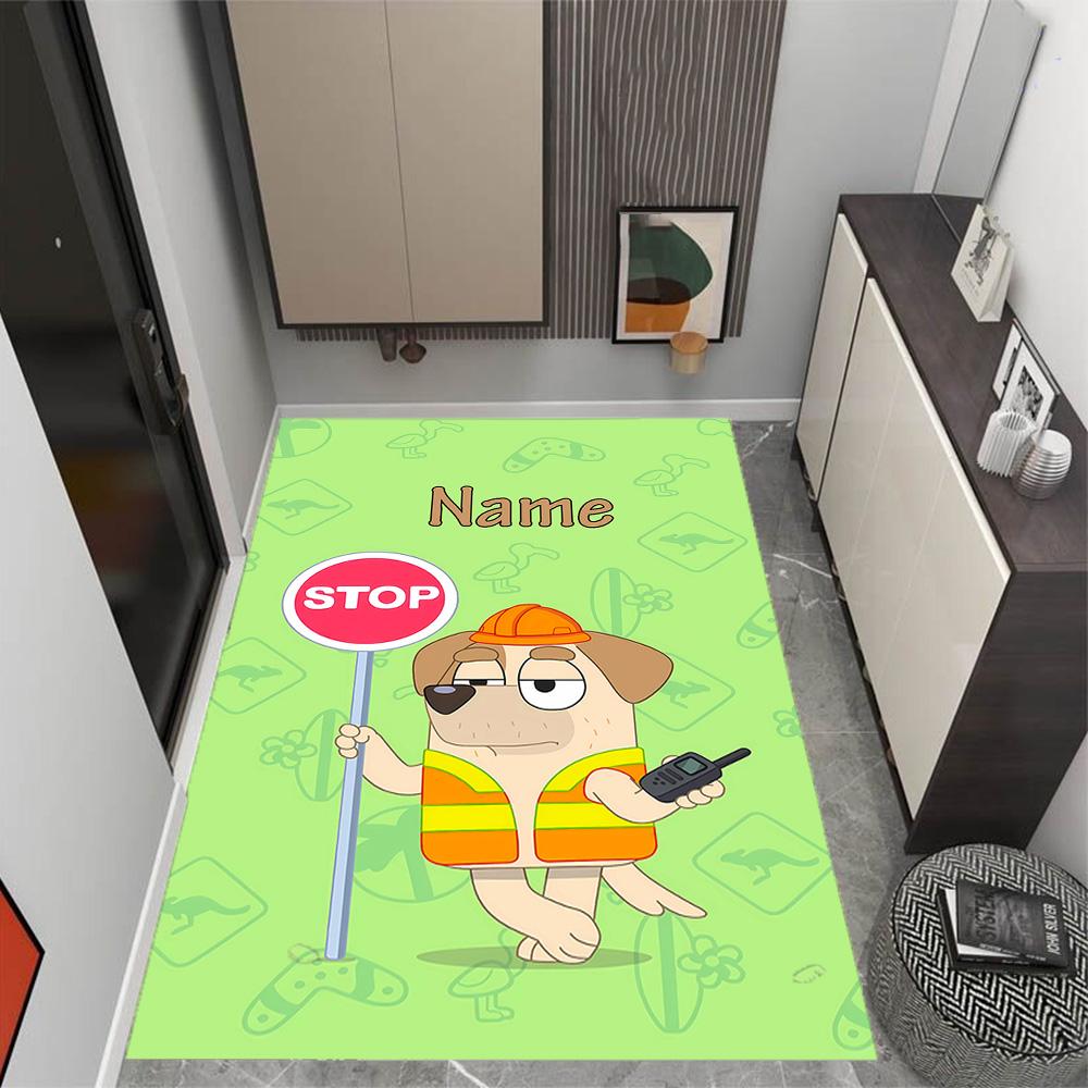 Gumball Darwin Adventure Customize Your Name Floor Rug Office Rug Suitable for Bedrooms Outdoor Hallway Playrooms Antislip Carpet Anime Office Decor