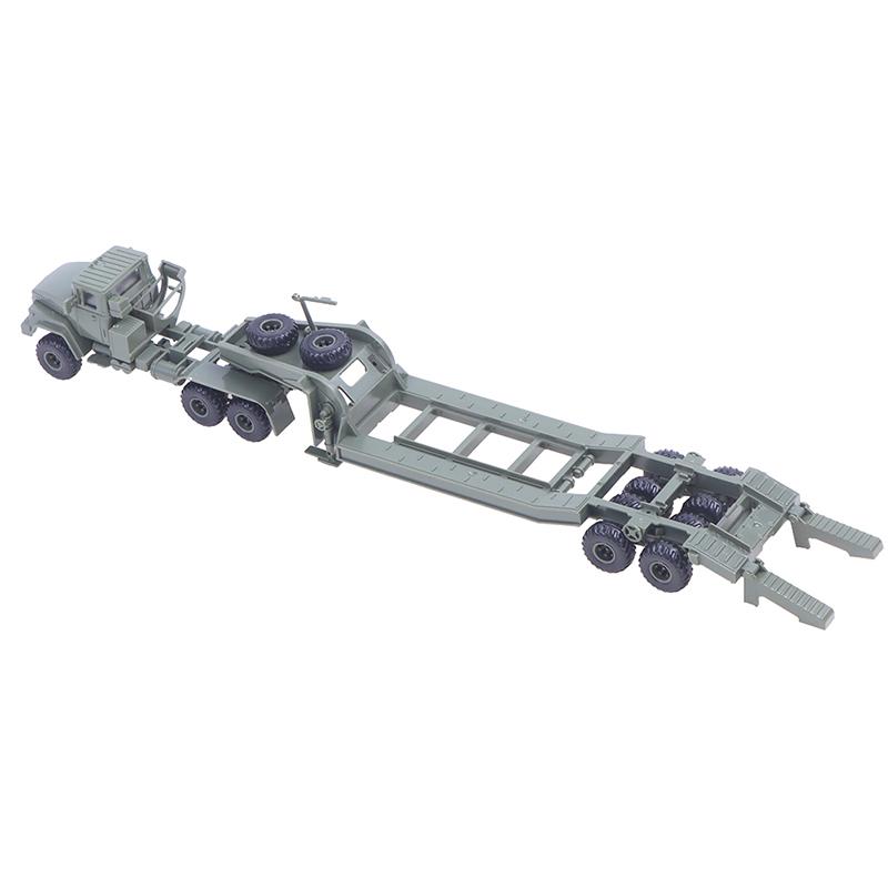 1ks 1/72 Sada návěsu, tahače, vojenského vozidla, bloku, sestavy modelu auta