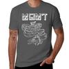Mgmt Electric Feel White Tshirt Work Wear Short Sleeve Tshirt