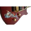 Jockomo Dragon BL Symmetrical Set of Inlay Stickers for Guitar and Bass