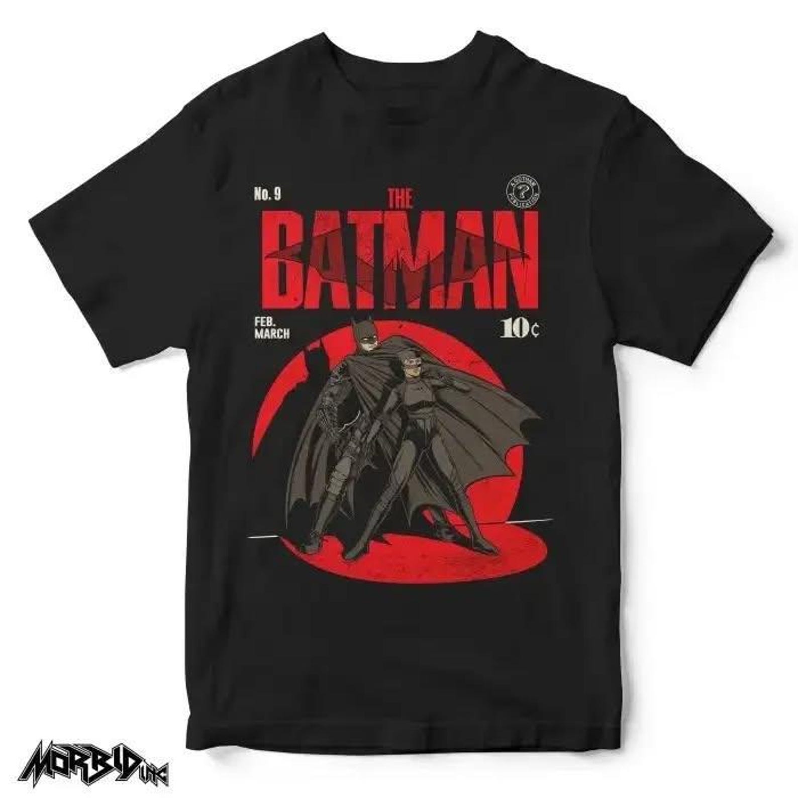 Retro Comic Parody T-Shirt – Unisex Tee Midnight Vigilante Series M