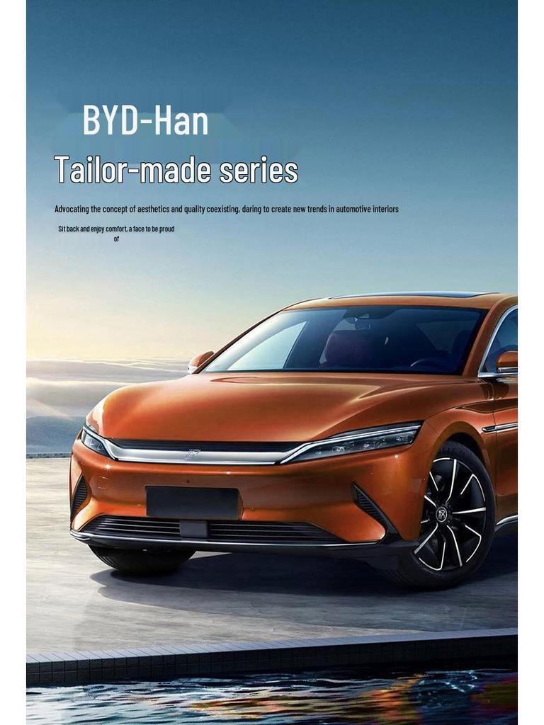 BYD Han Champion Edition Suede Seat Cushion: All-Season, Half-Pack, Ventilated Cover