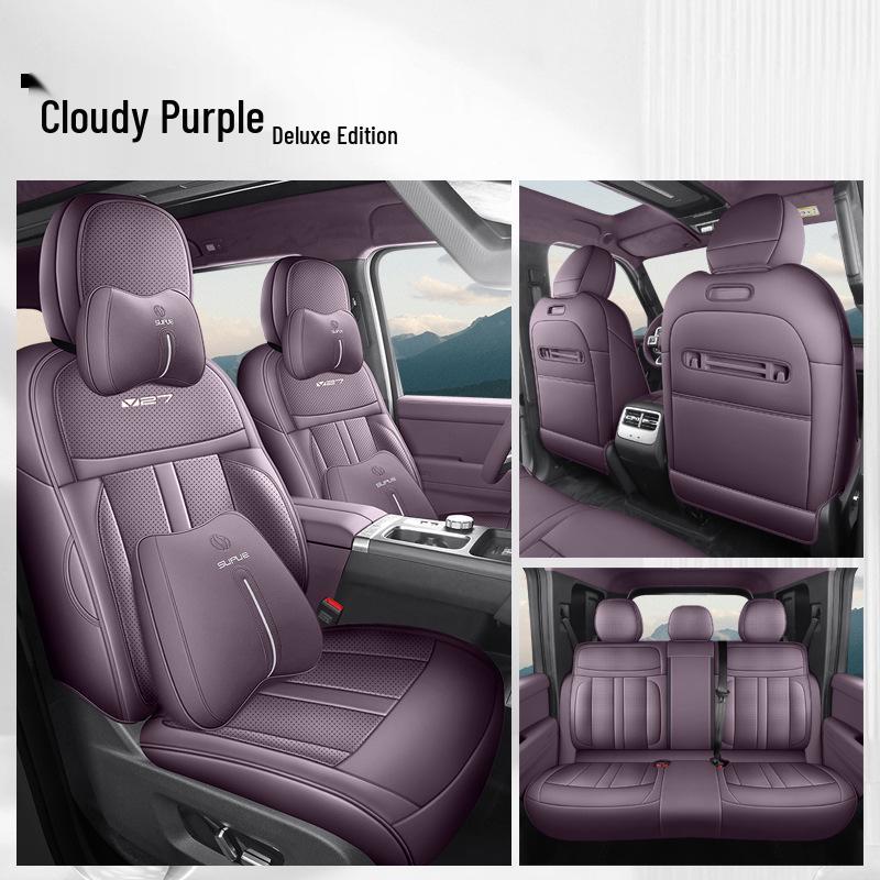 Durable Full Coverage Leather Car Seat Covers for 2026 Chery iCAR V27