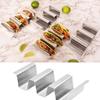 3 Grid Taco Holder Stand U Shape Tortilla Stand Kitchen Utensils Taco Rack Tray  Household