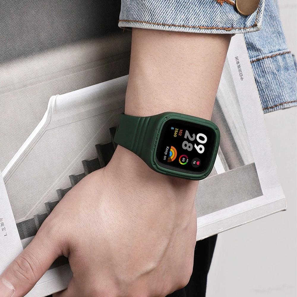 Case+Silicone Strap for Redmi watch 3 active/Lite band smartwatch Accessories Waterproof Bracelet for redmi watch 3 active/Lite