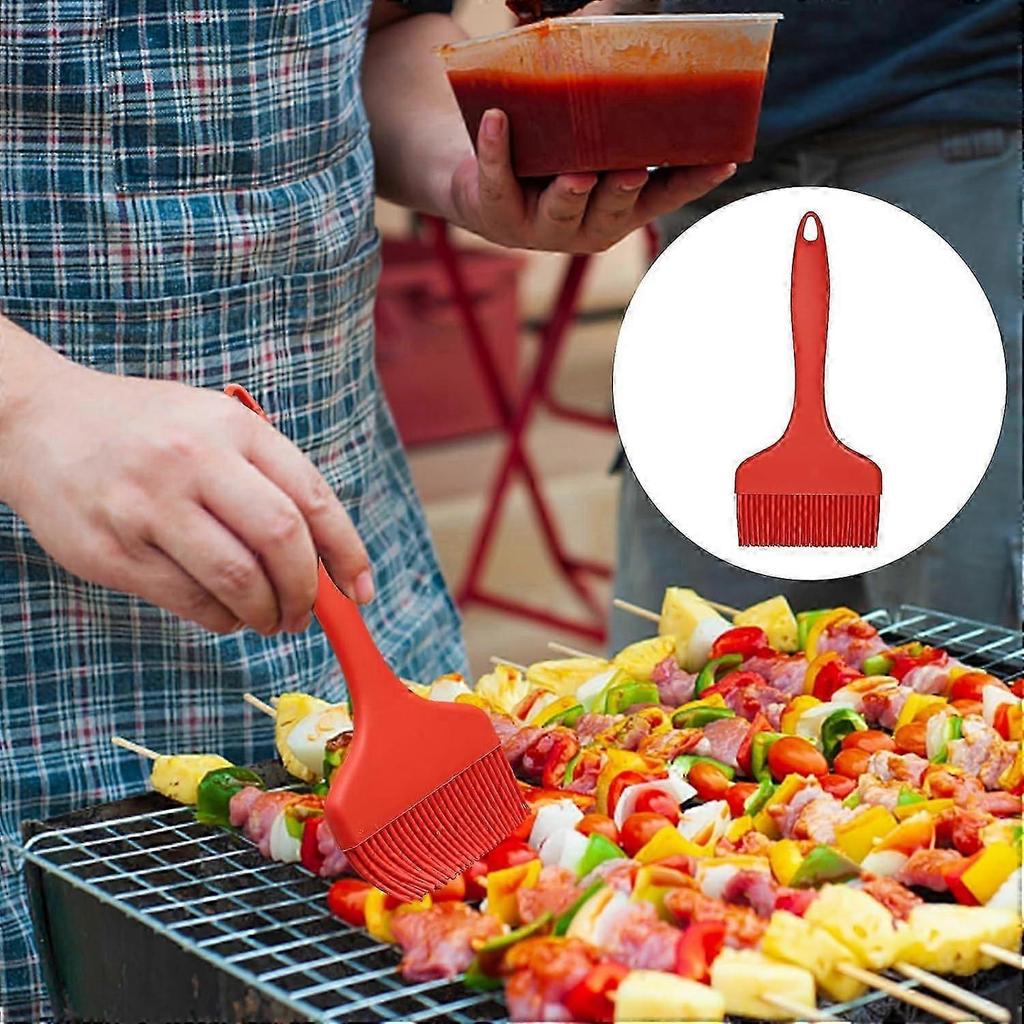 Silicone Basting Brush, Large BBQ Pastry Brush for Cooking, Extra Large Basting Brush for Grilling, Baking, Baking, for BBQ for Sauce, Butter, Marinad
