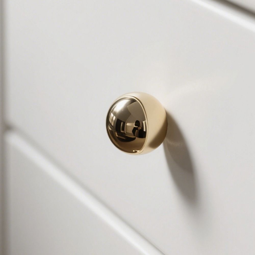 Comfortable Grip Solid Drawer Door Knobs Light Luxury Kitchen Pulls  Cabinets