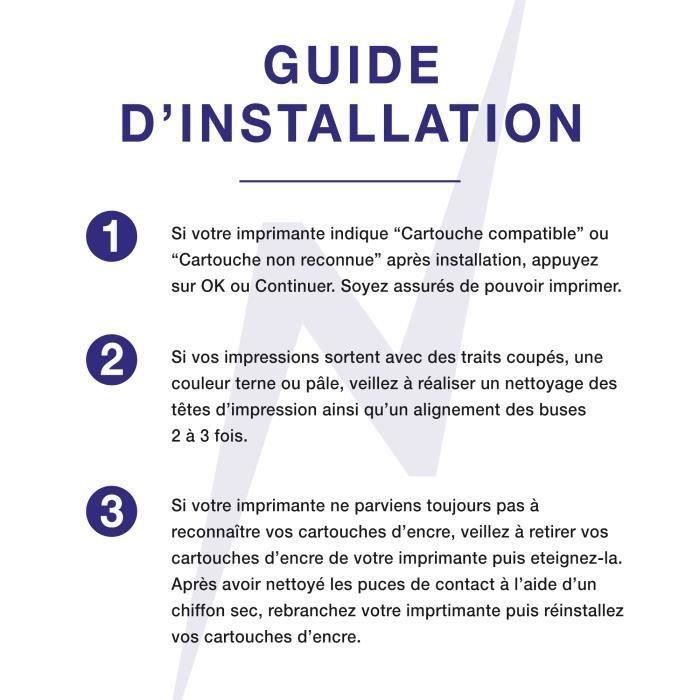 NOPAN-INK - x4 Cartouches EPSON 502 XL BK XL C M Y Compatibles Epson Expression Home XP-5100, XP-5100 Series, X