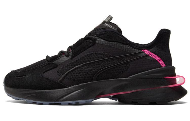 PUMA PWRFrame OP 1 Cyber Black Pink 381599-02 35.5