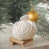 Christmas Resin Mold with Lid Candle Jar Silicone Mould Jewelry Display Storage Box Molds DIYs Epoxy Resin Casting Mould